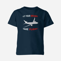 Thumbnail for Let Your Dreams Take Flight Designed Children T-Shirts