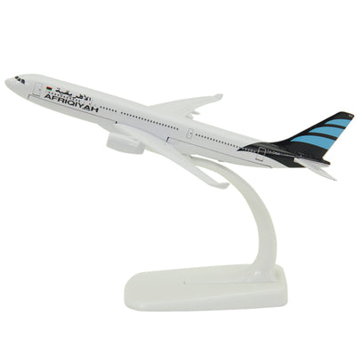 Libyan Airlines Airbus A330 Airplane Model (16CM)