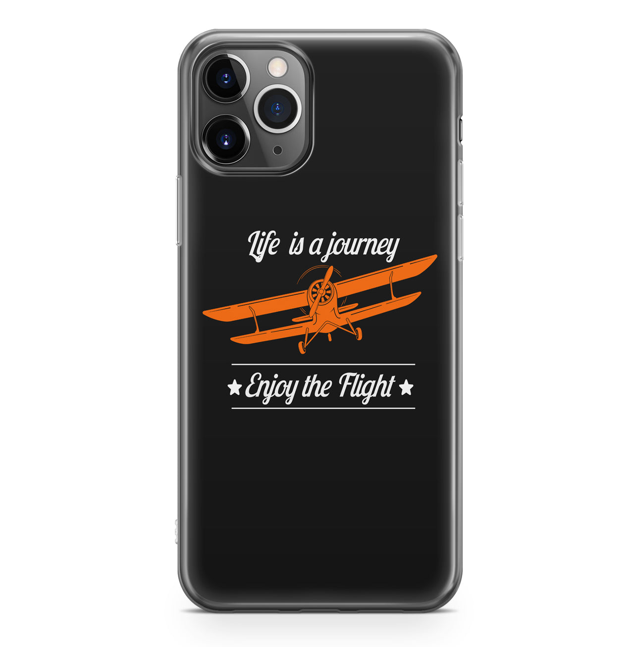 Life is a journey Enjoy the Flight Designed iPhone Cases