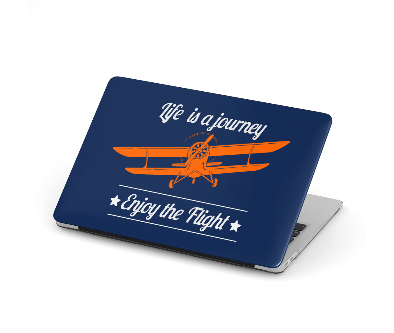 Life is a journey Enjoy the Flight Designed Macbook Cases