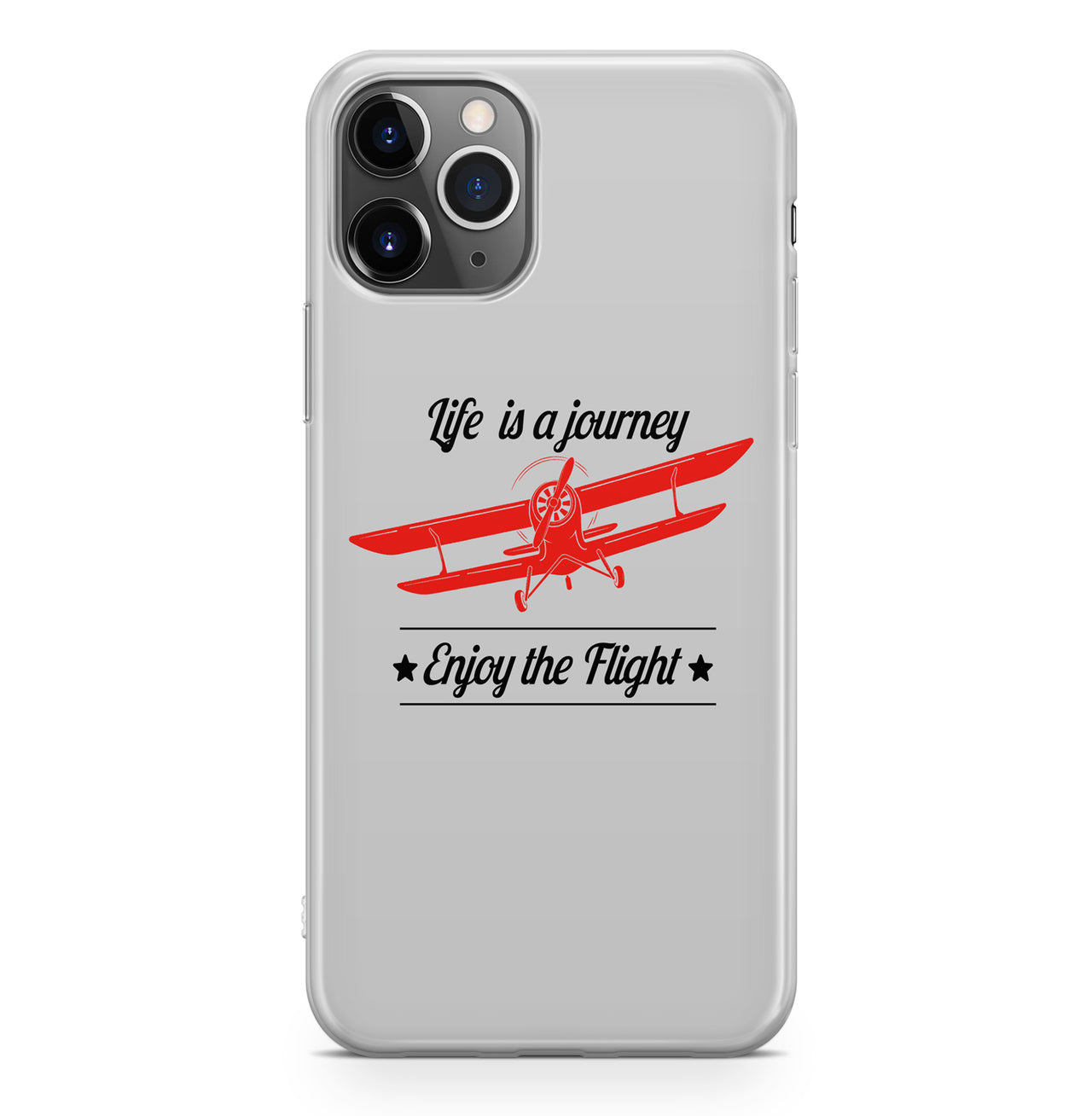 Life is a journey Enjoy the Flight Designed iPhone Cases
