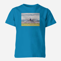 Thumbnail for Departing Boeing 737 Designed Children T-Shirts