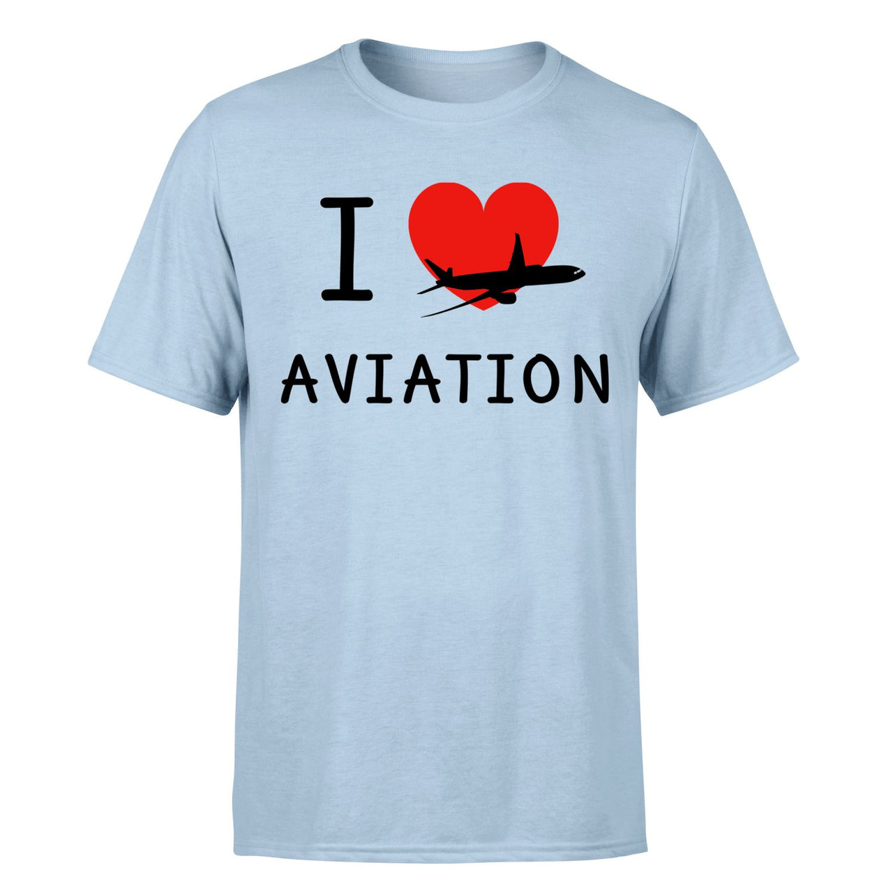 I Love Aviation Designed T-Shirts