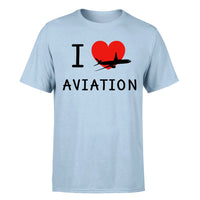 Thumbnail for I Love Aviation Designed T-Shirts
