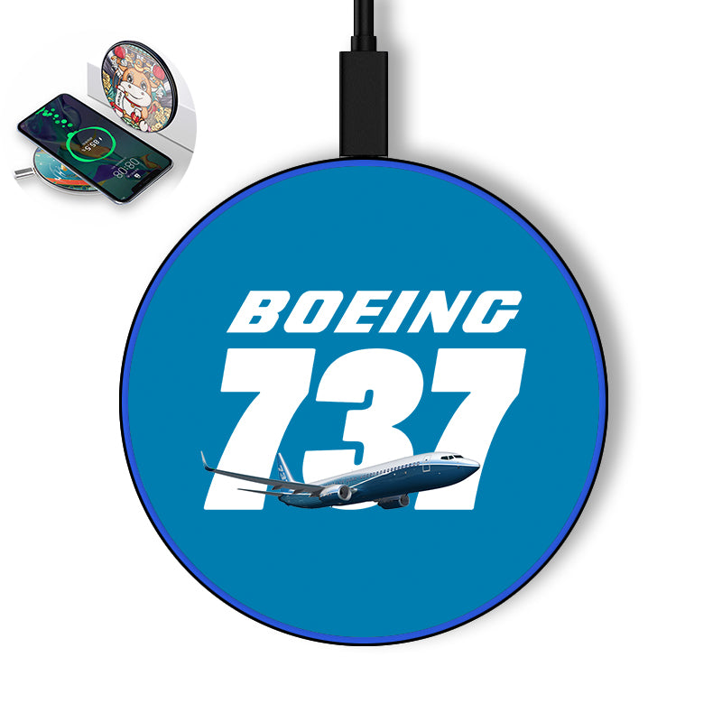 Super Boeing 737+Text Designed Wireless Chargers