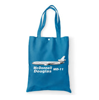 Thumbnail for The McDonnell Douglas MD-11 Designed Tote Bags