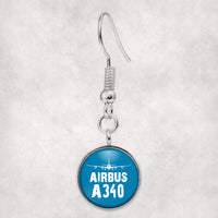 Thumbnail for Airbus A340 & Plane Designed Earrings