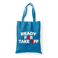 Thumbnail for Ready For Takeoff Designed Tote Bags