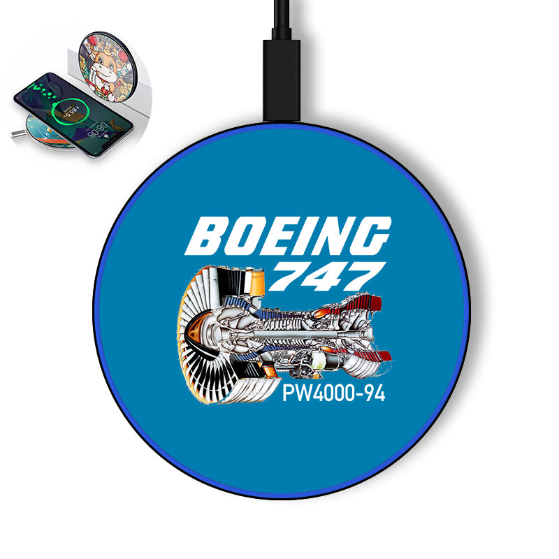 Boeing 747 & PW4000-94 Engine Designed Wireless Chargers