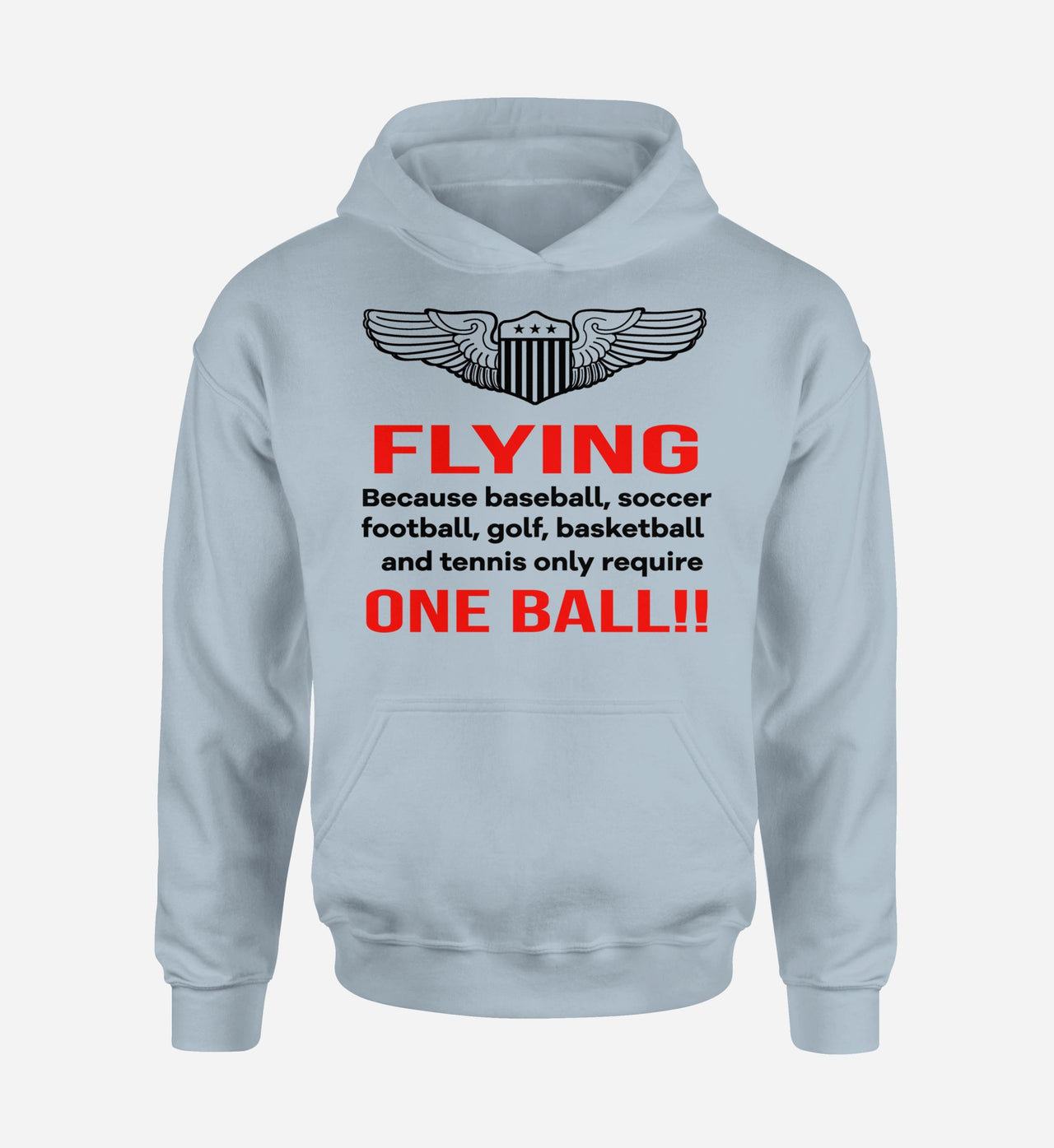Flying One Ball Designed Hoodies