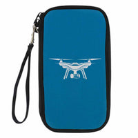 Thumbnail for Drone Silhouette Designed Travel Cases & Wallets