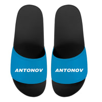 Thumbnail for Antonov & Text Designed Sport Slippers