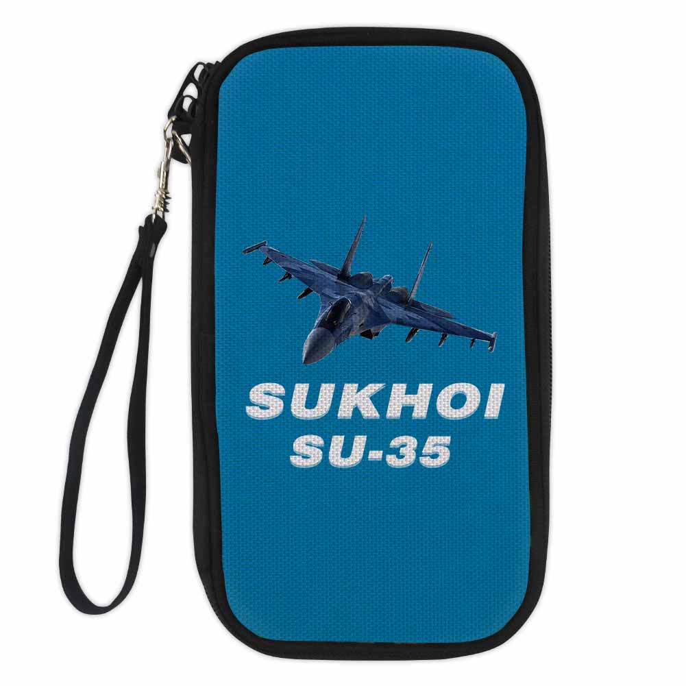 The Sukhoi SU-35 Designed Travel Cases & Wallets