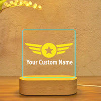 Thumbnail for Custom Name (Badge 4) Designed Night Lamp