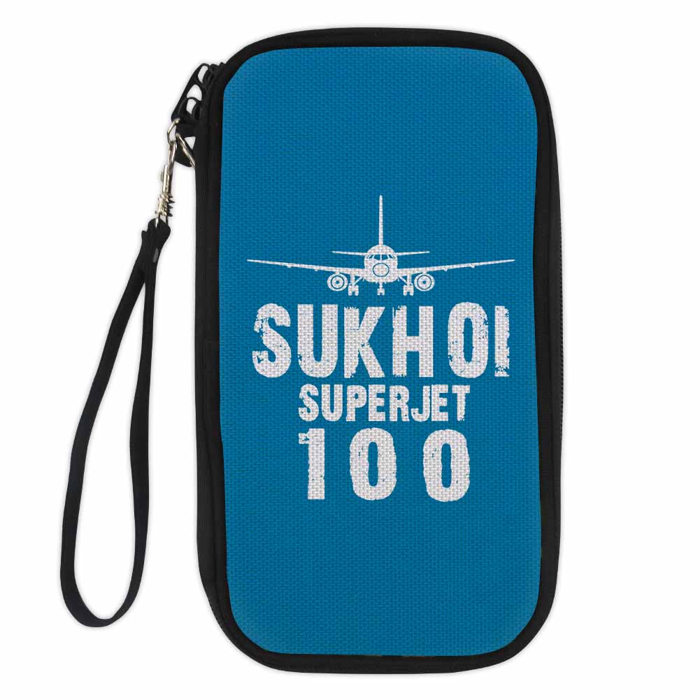 Sukhoi Superjet 100 & Plane Designed Travel Cases & Wallets