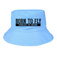 Thumbnail for Born To Fly Forced To Work Designed Summer & Stylish Hats