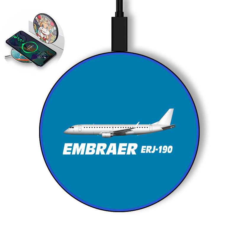 The Embraer ERJ-190 Designed Wireless Chargers
