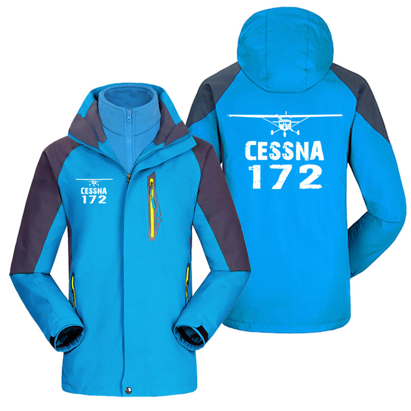 Cessna 172 & Plane Designed Thick Skiing Jackets