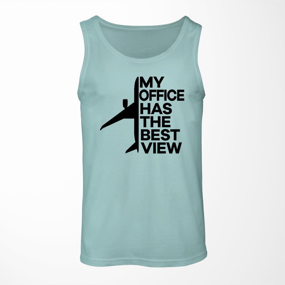 My Office Has The Best View Designed Tank Tops
