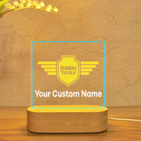 Thumbnail for Custom Name (Badge 5) Designed Night Lamp