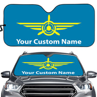 Thumbnail for Custom Name (Badge 3) Designed Car Sun Shade