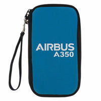Thumbnail for Airbus A350 & Text Designed Travel Cases & Wallets