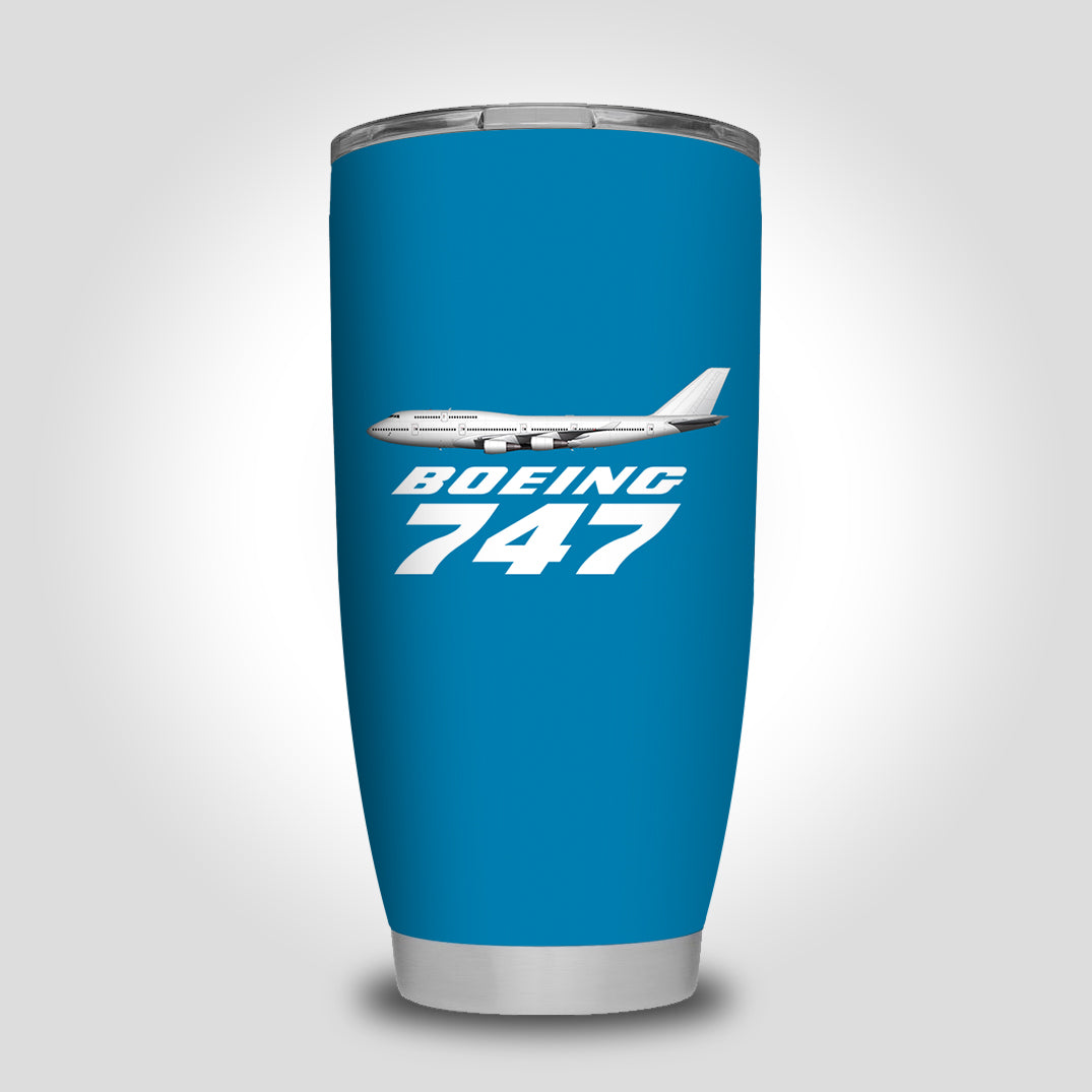 The Boeing 747 Designed Tumbler Travel Mugs