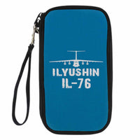 Thumbnail for ILyushin IL-76 & Plane Designed Travel Cases & Wallets