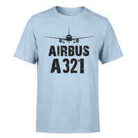 Thumbnail for Airbus A321 & Plane Designed T-Shirts