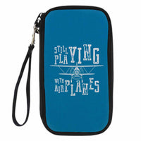 Thumbnail for Still Playing With Airplanes Designed Travel Cases & Wallets