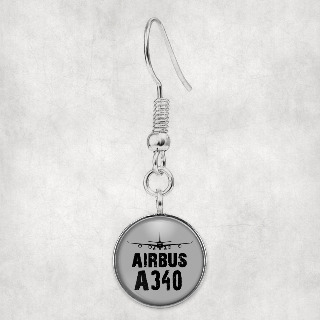 Airbus A340 & Plane Designed Earrings