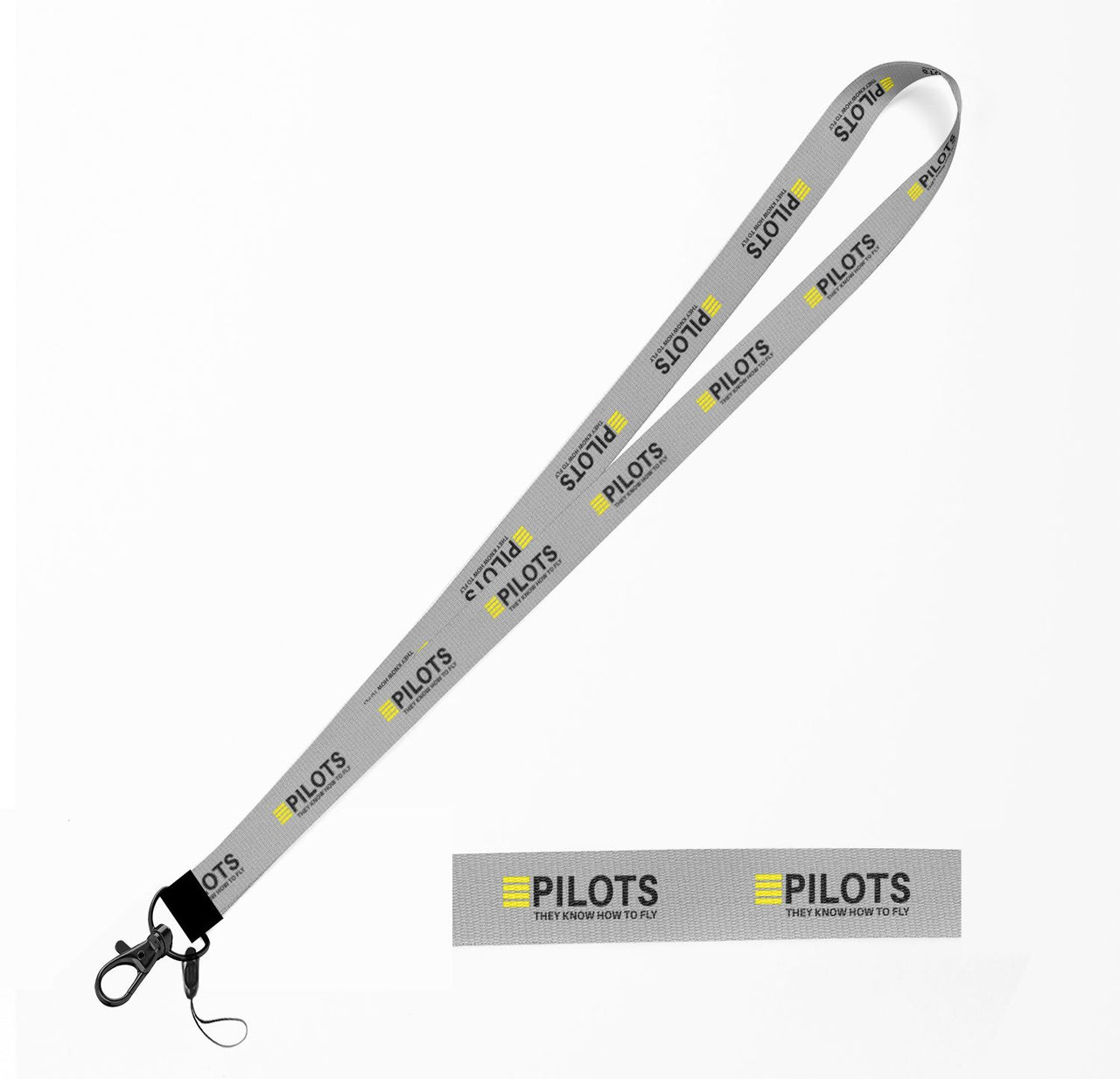Pilots They Know How To Fly Designed Lanyard & ID Holders