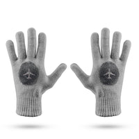 Thumbnail for Aviation Finger Print Designed Gloves