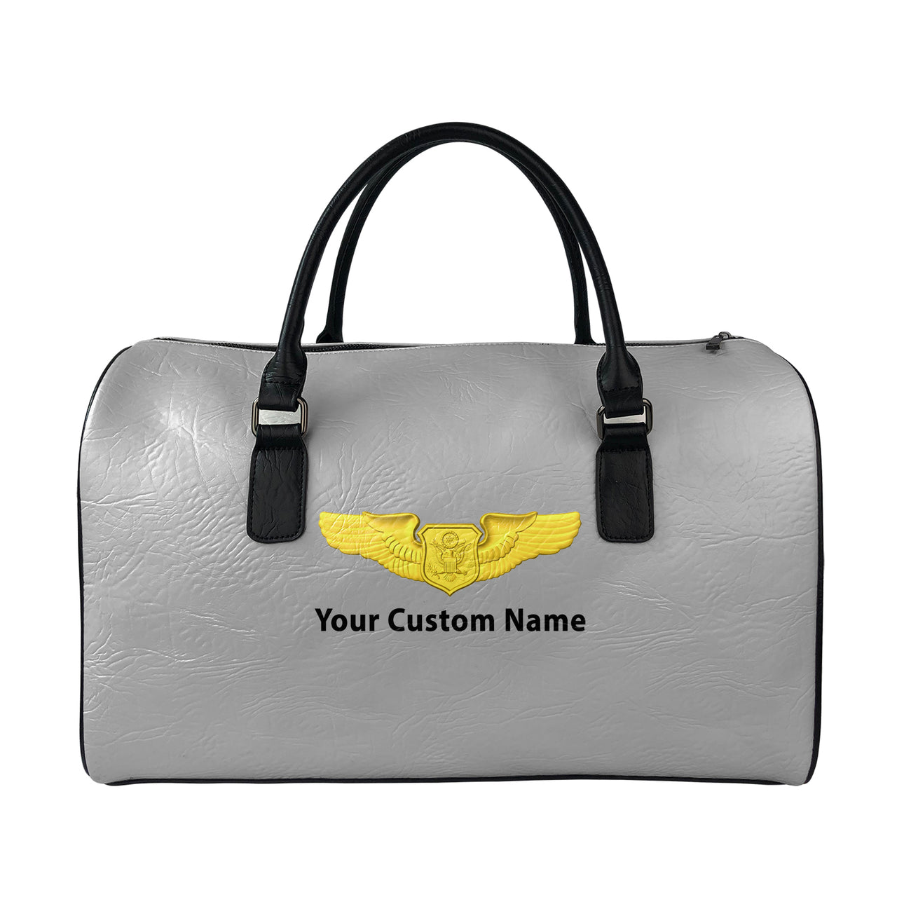 Custom Name (Special US Air Force) Designed Leather Travel Bag