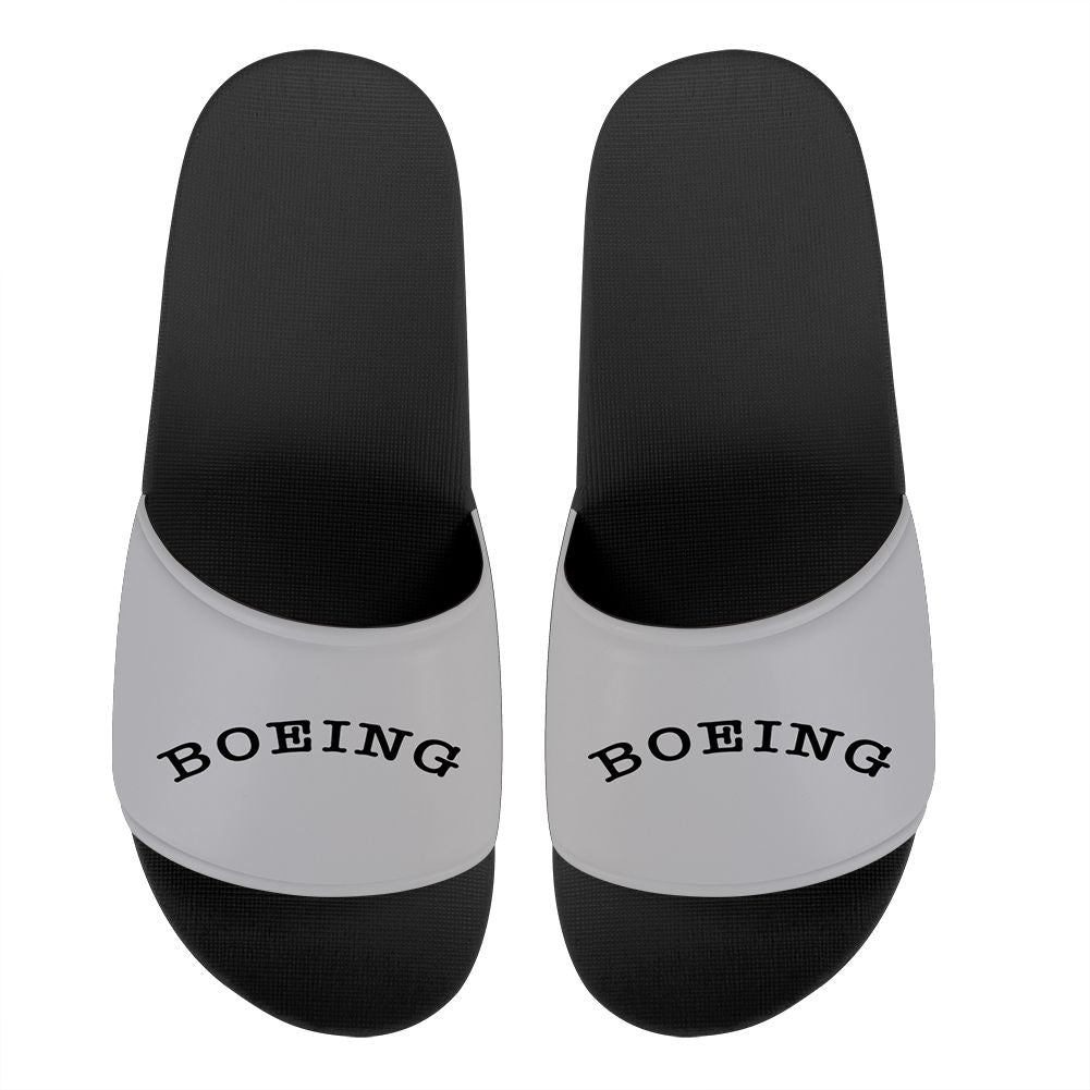Special BOEING Text Designed Sport Slippers
