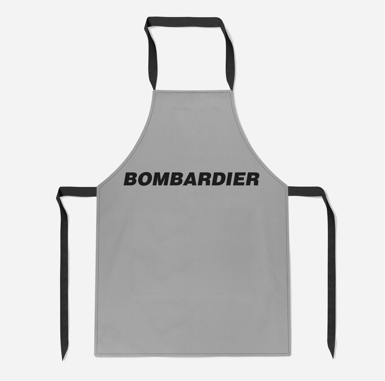 Bombardier & Text Designed Kitchen Aprons