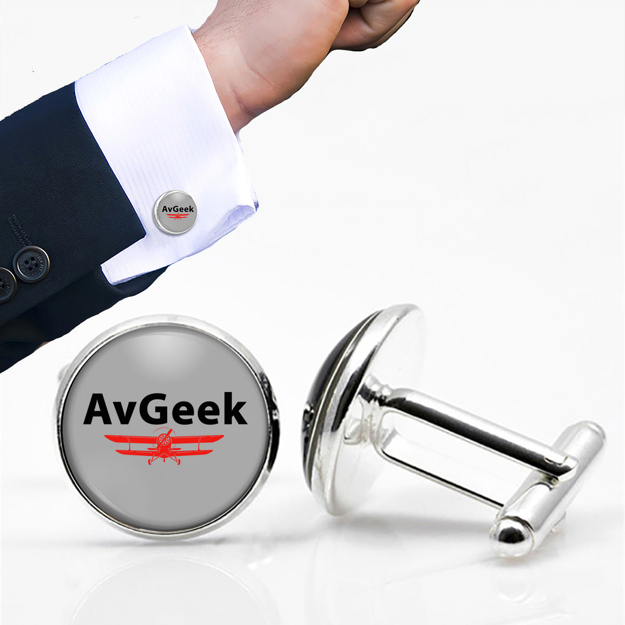 Avgeek Designed Cuff Links
