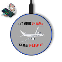 Thumbnail for Let Your Dreams Take Flight Designed Wireless Chargers