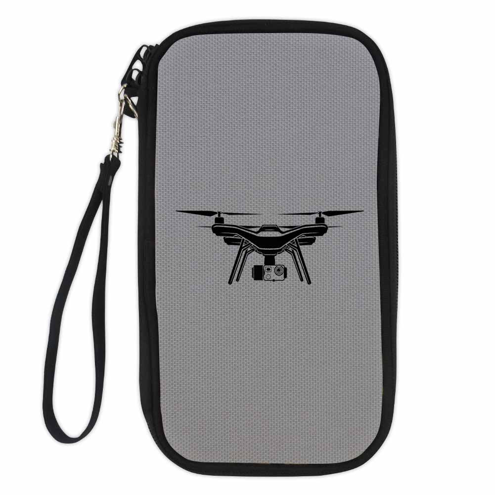 Drone Silhouette Designed Travel Cases & Wallets