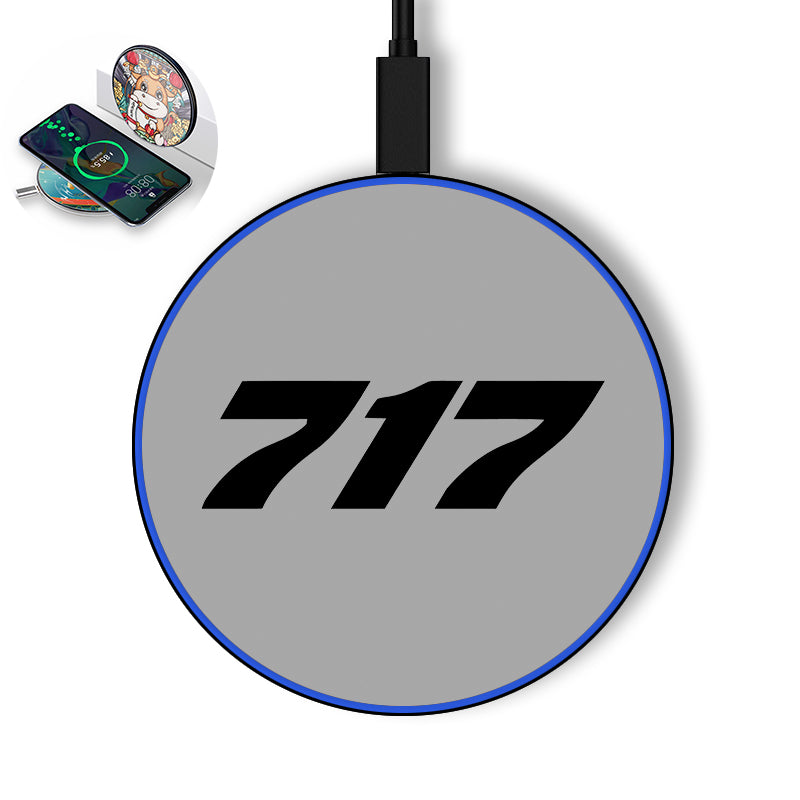 717 Flat Text Designed Wireless Chargers