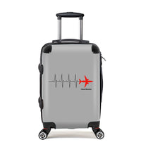 Thumbnail for Aviation Heartbeats Designed Cabin Size Luggages