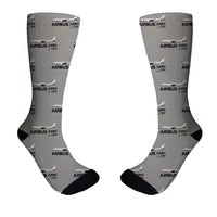 Thumbnail for The Airbus A350 WXB Designed Socks