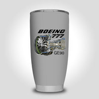 Thumbnail for Boeing 777 & GE90 Engine Designed Tumbler Travel Mugs