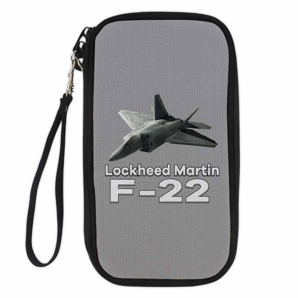 The Lockheed Martin F22 Designed Travel Cases & Wallets
