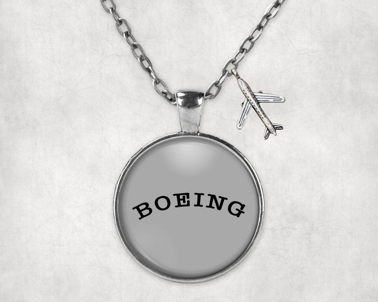 Special BOEING Text Designed Necklaces