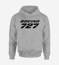 Thumbnail for Boeing 727 & Text Designed Hoodies