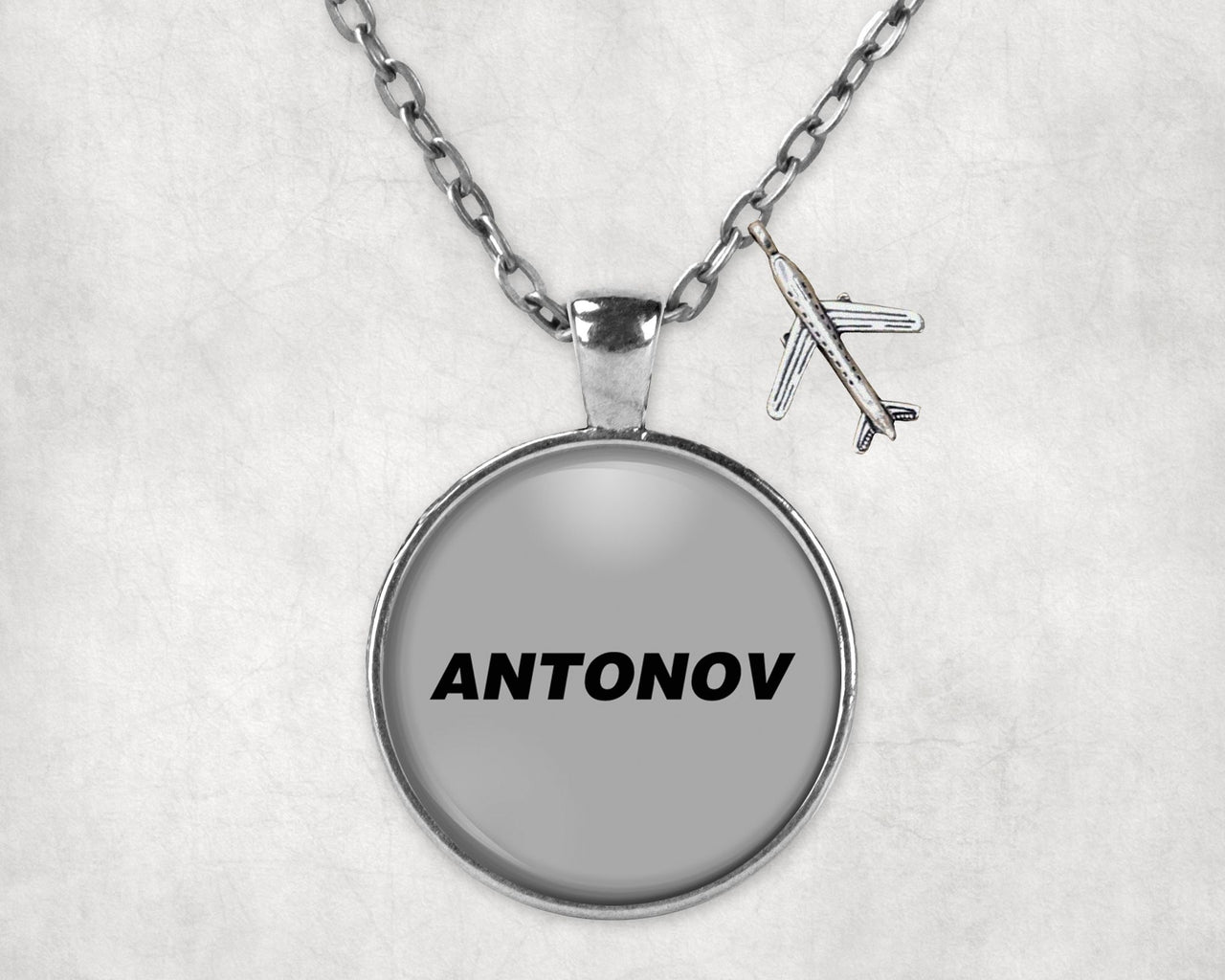 Antonov & Text Designed Necklaces