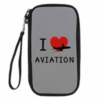Thumbnail for I Love Aviation Designed Travel Cases & Wallets