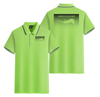 Thumbnail for Airbus A350XWB & Dots Designed Stylish Polo T-Shirts (Double-Side)
