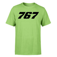 Thumbnail for 767 Flat Text Designed T-Shirts